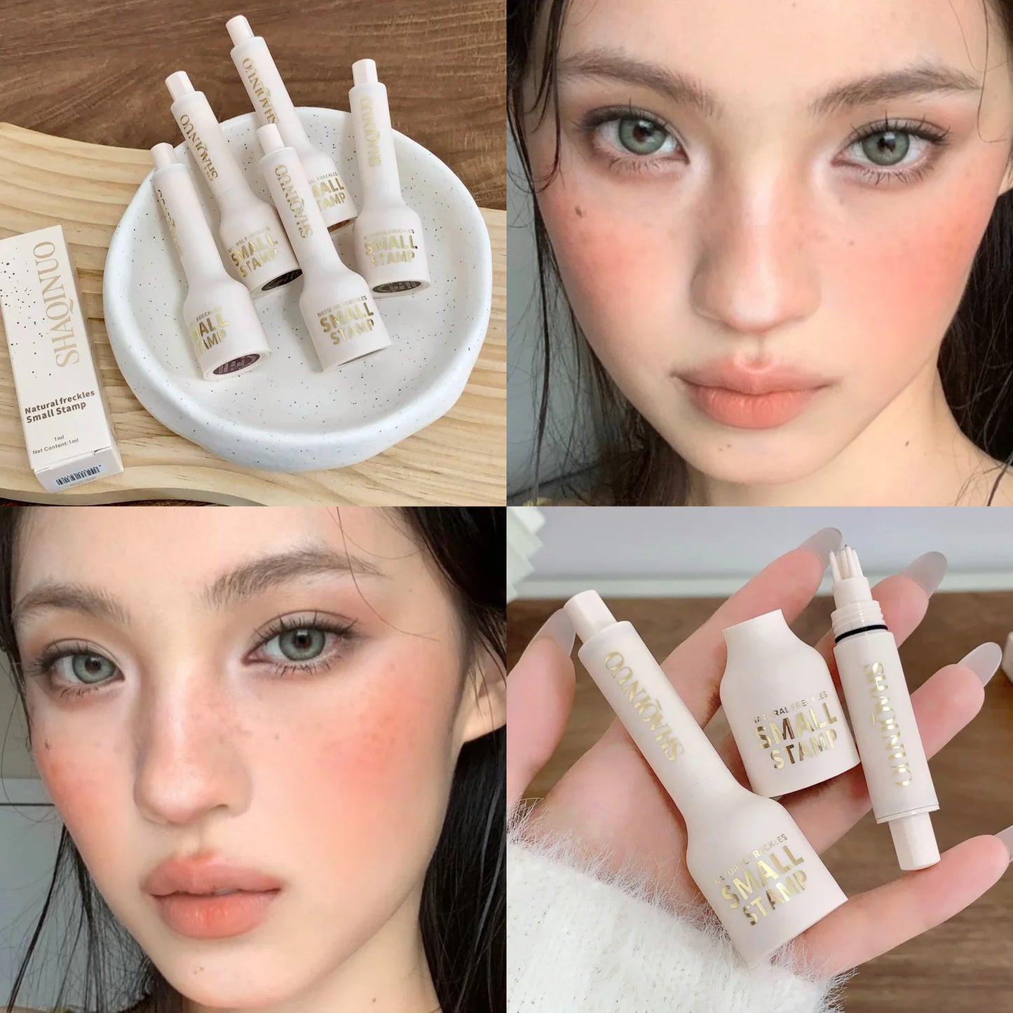 Five-Point Freckle Stamp Pen – Natural Faux Freckle Makeup