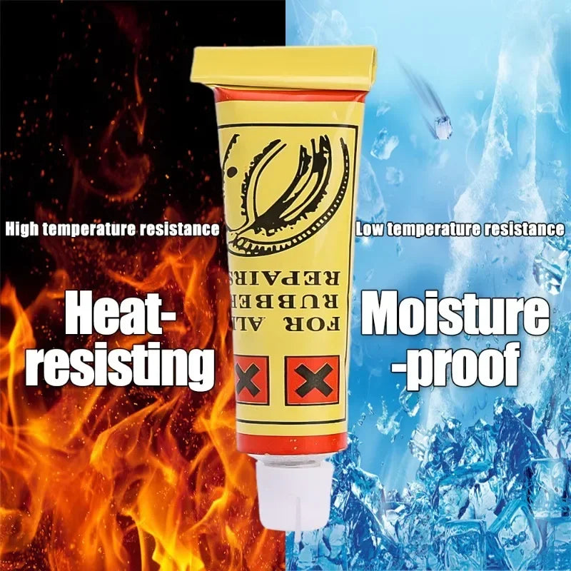 Tire Puncture Repair Glue – Bike, Motorcycle & Car Inner Tube