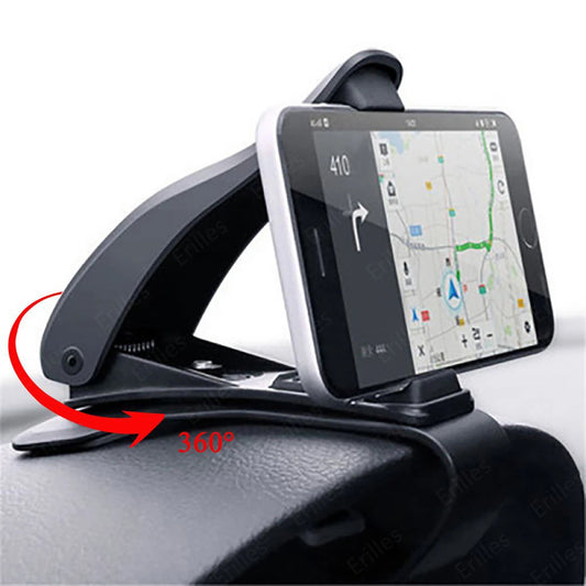 Universal Car Dashboard Phone Mount – GPS Clip Bracket Holder