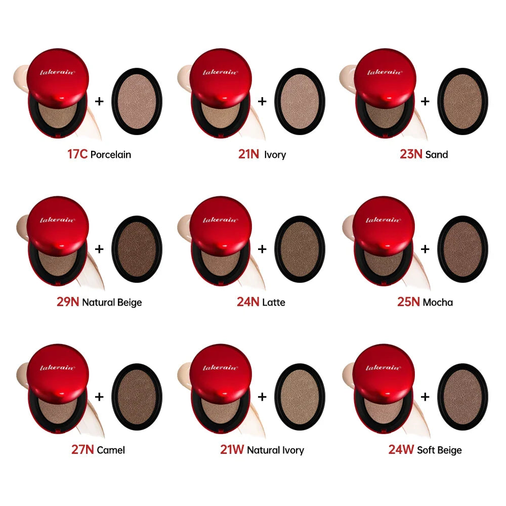 CC Cream Cushion Foundation – Full Coverage, SPF & Refill