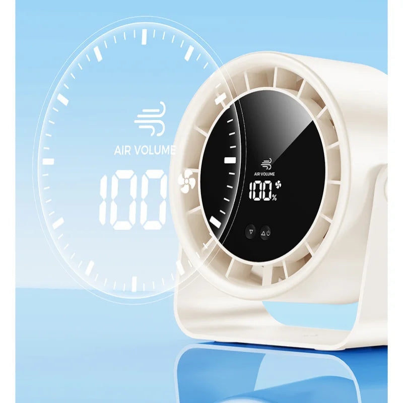 URGGU 100-Speed Turbine Fan – Desktop & Wall Mount, Remote