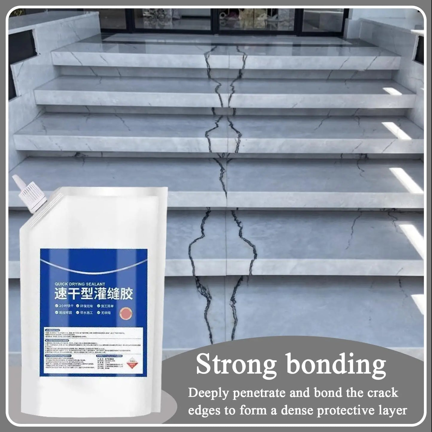 200g Waterproof Sealant Roof Floor Caulk Glue Concrete Joint Filling Repair Sealants Crack Repair Wall Joint Caulking Adhesive Peaceful Pleasures Health and Wellness