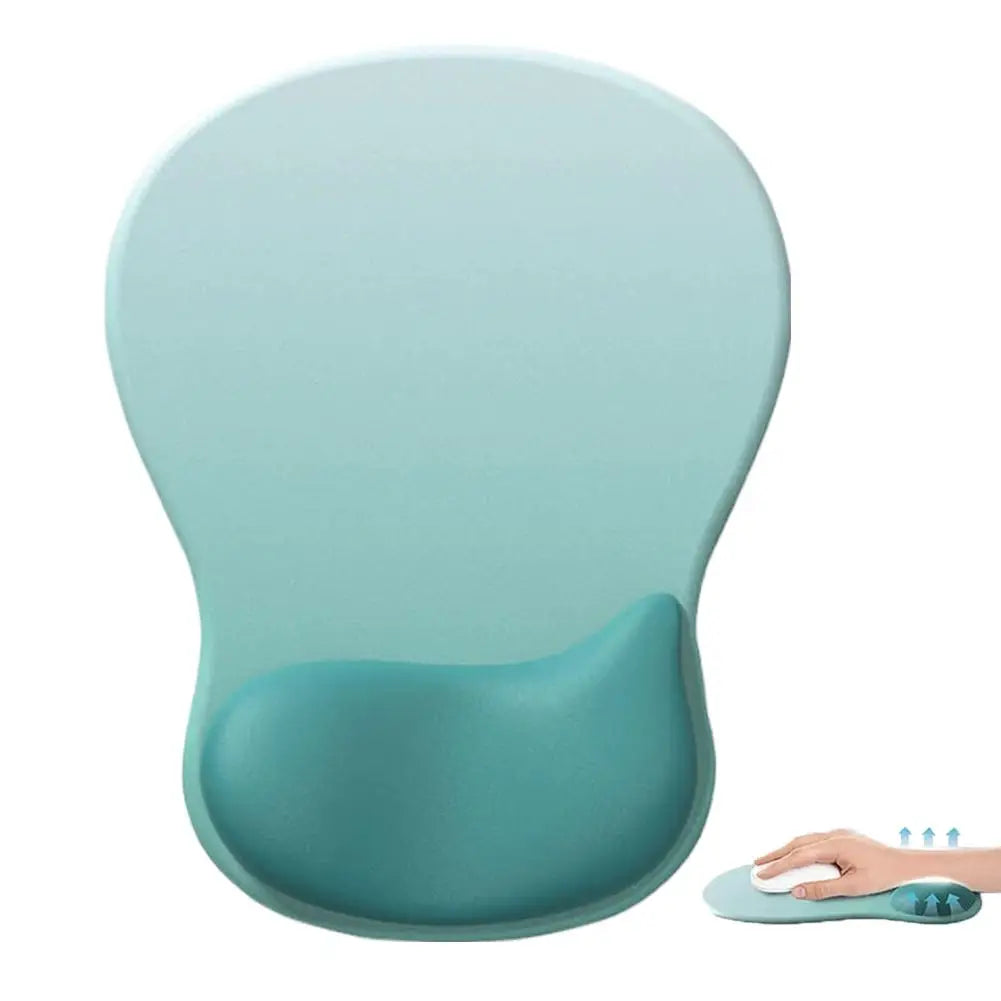 Ergonomic Wrist Rest Mouse Pad Comfortable Wrist Rest Support Mouse Pad Pain Relief Non Slip Gaming Mouse Pad for Computer Peaceful Pleasures Health and Wellness F