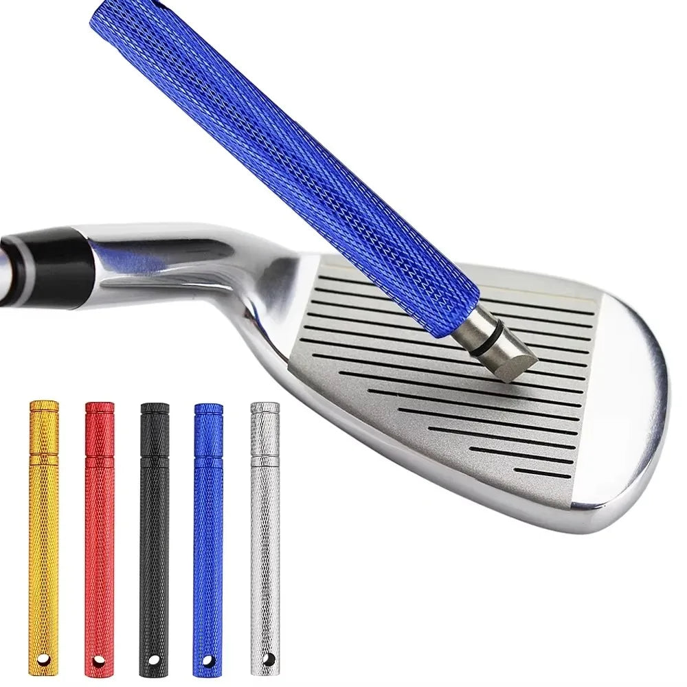 Golf Club Grooving Sharpening Tool 5 Colors Golf Groove Sharpener Wedge Club U V Type Square Regroover Blade Cleaning Tool Acces Peaceful Pleasures Health and Wellness