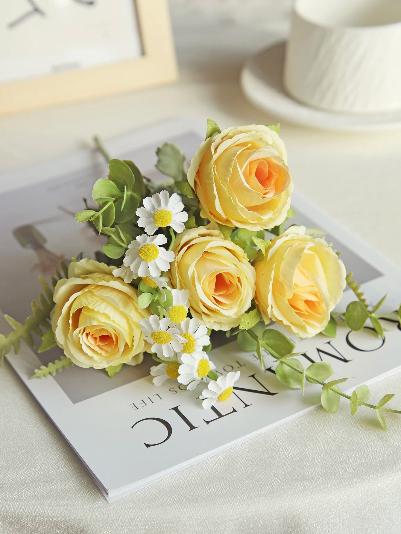 Silk Rose Artificial Flowers – Wedding, Home & DIY Decor