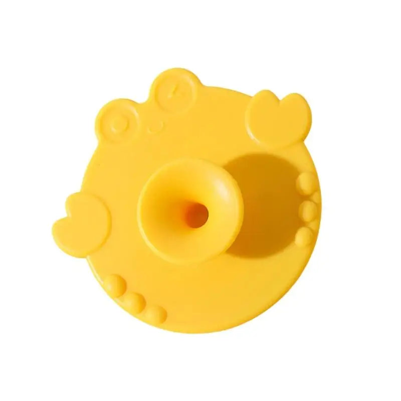 Baby Silicone Bath Brush – Cartoon, Gentle & Safe for Infants