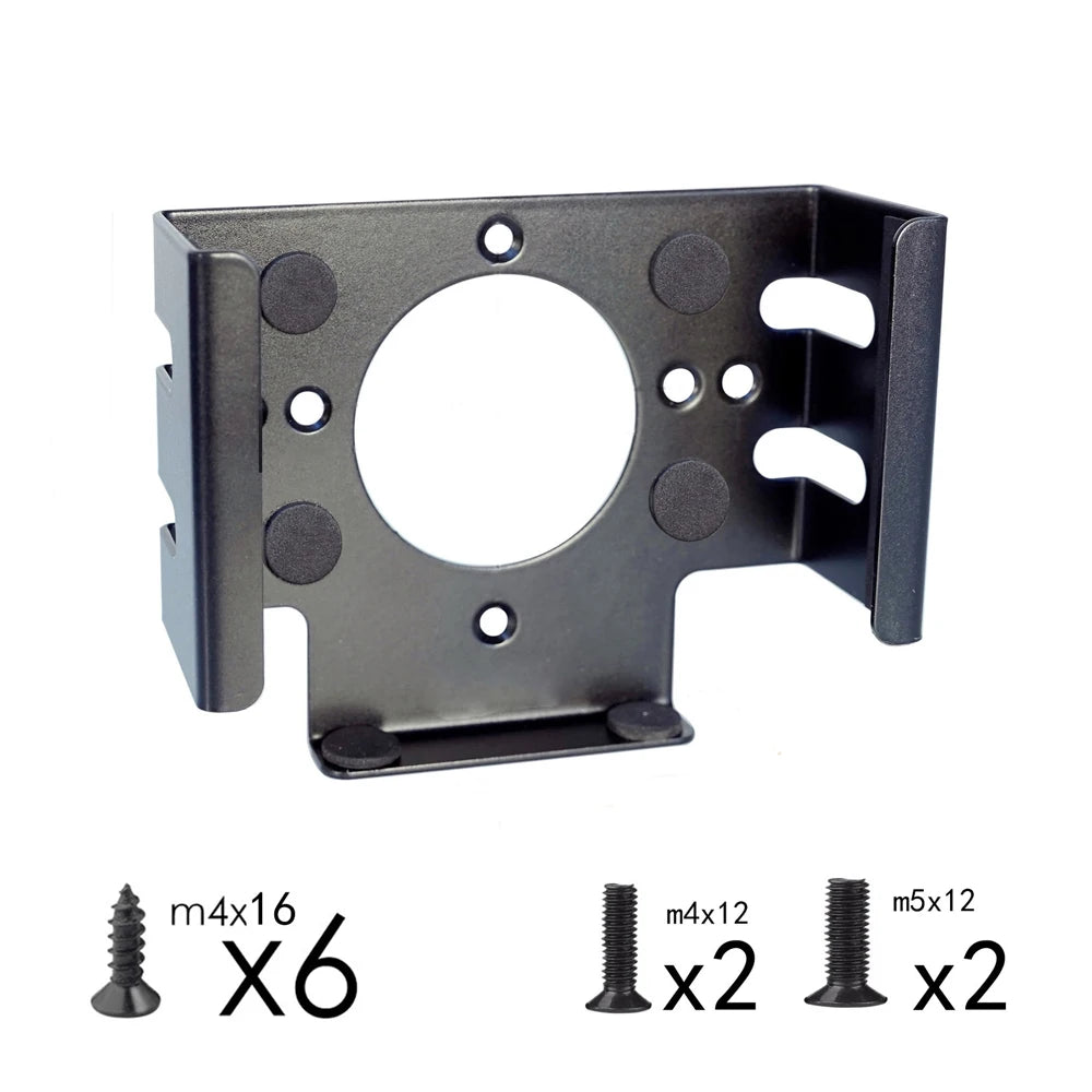 Display Bracket For Mac Mini M4 / M4 Pro 2024 Under Desk Stand Holder For VESA Connection Bracket For M4 / M4 Pro Wall Mount Peaceful Pleasures Health and Wellness