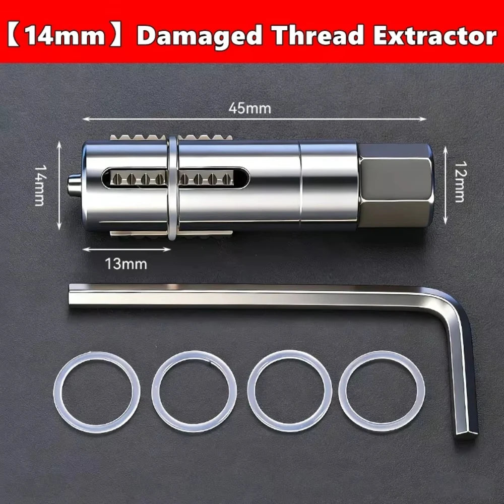 Universal Faucet Angle Valve Wire Remover Wear-Resistant High Hardness Faucet Repair Tool Adjustable Pipe Extractor Tool Peaceful Pleasures Health and Wellness 14 MM