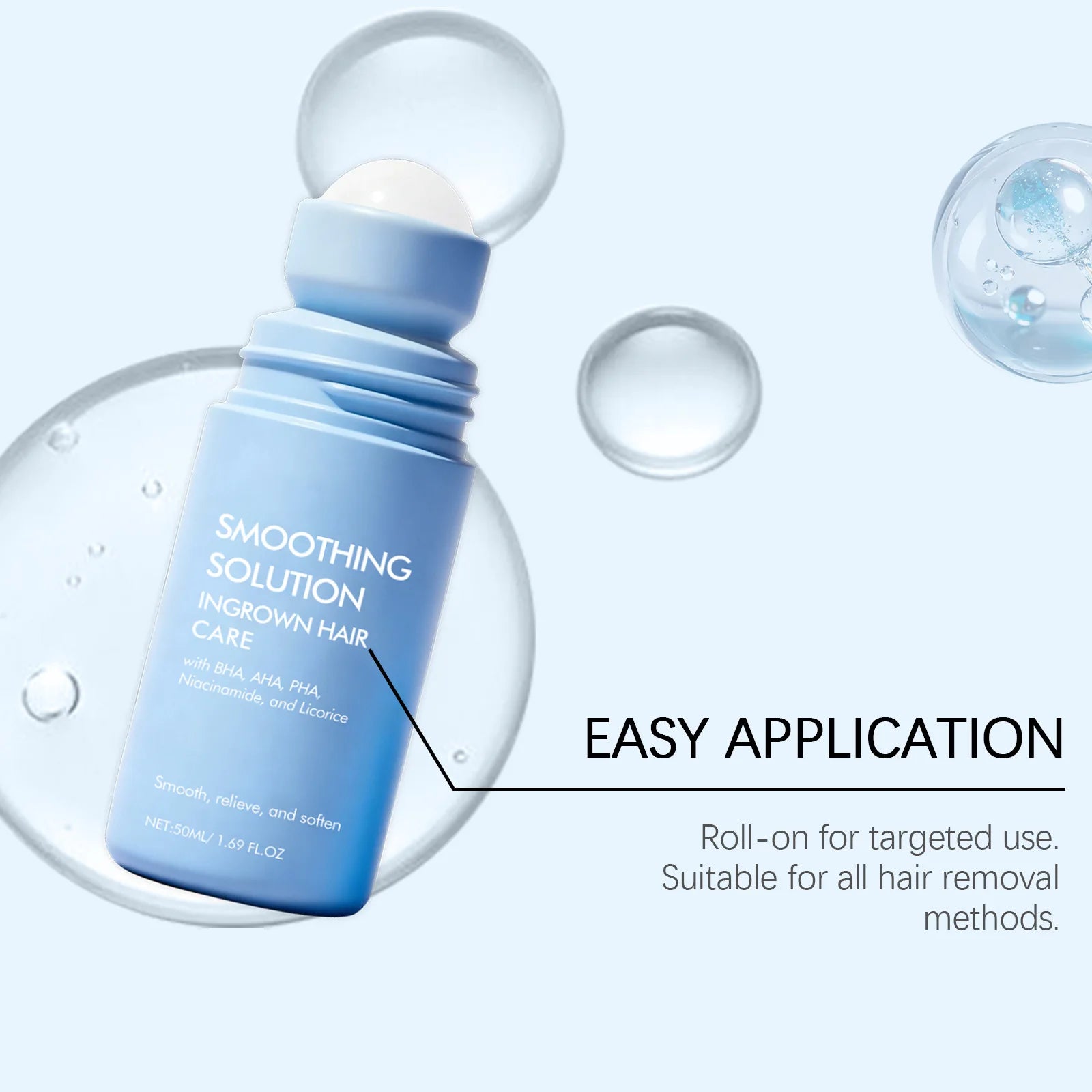 Centella Nicotinamide After Shave Oil Repair Shave Damage Moisturize Skin Reduce Redness Refresh Mild After Shave Soothe Roller Peaceful Pleasures Health and Wellness