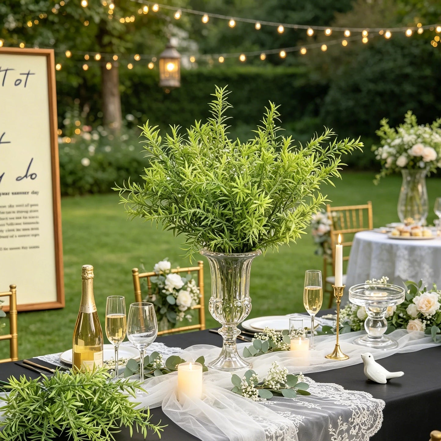 Artificial Melaleuca Bracteata Branch | Wedding & Garden Decor