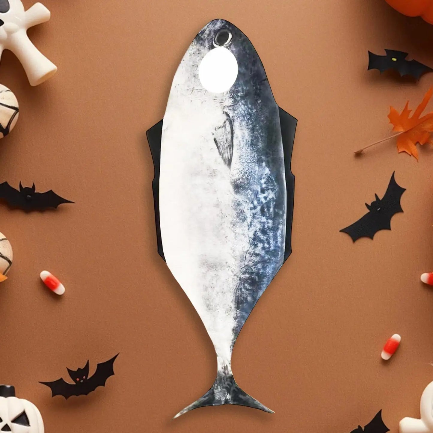 Salmon Fish Costume for Adults | Funny Carnival Party Outfit Adult Fish Costume Peaceful Pleasures Health and Wellness