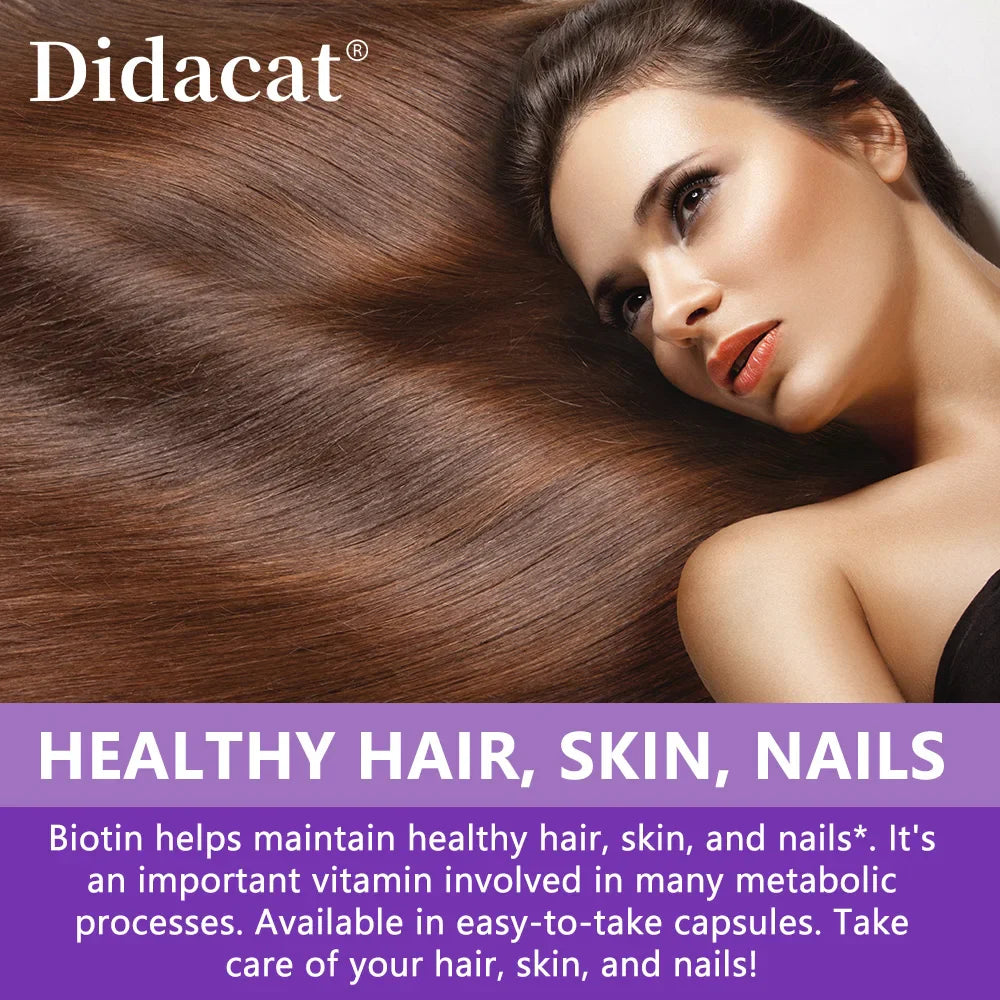 Biotin 25000 mcg + Collagen & Keratin – Hair, Skin & Nails