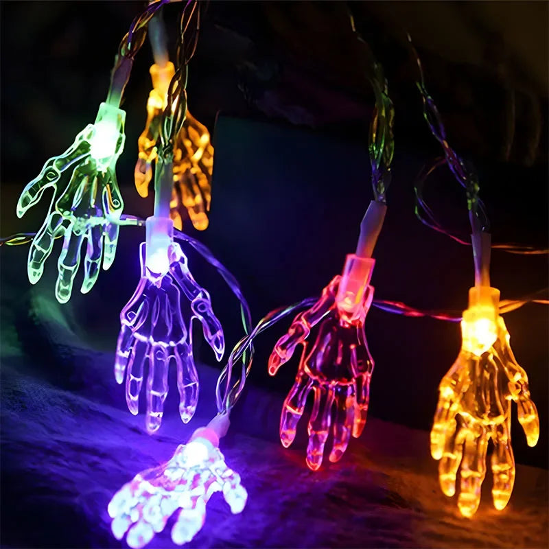 Halloween LED Pumpkin & Bat String Lights | Party Decor