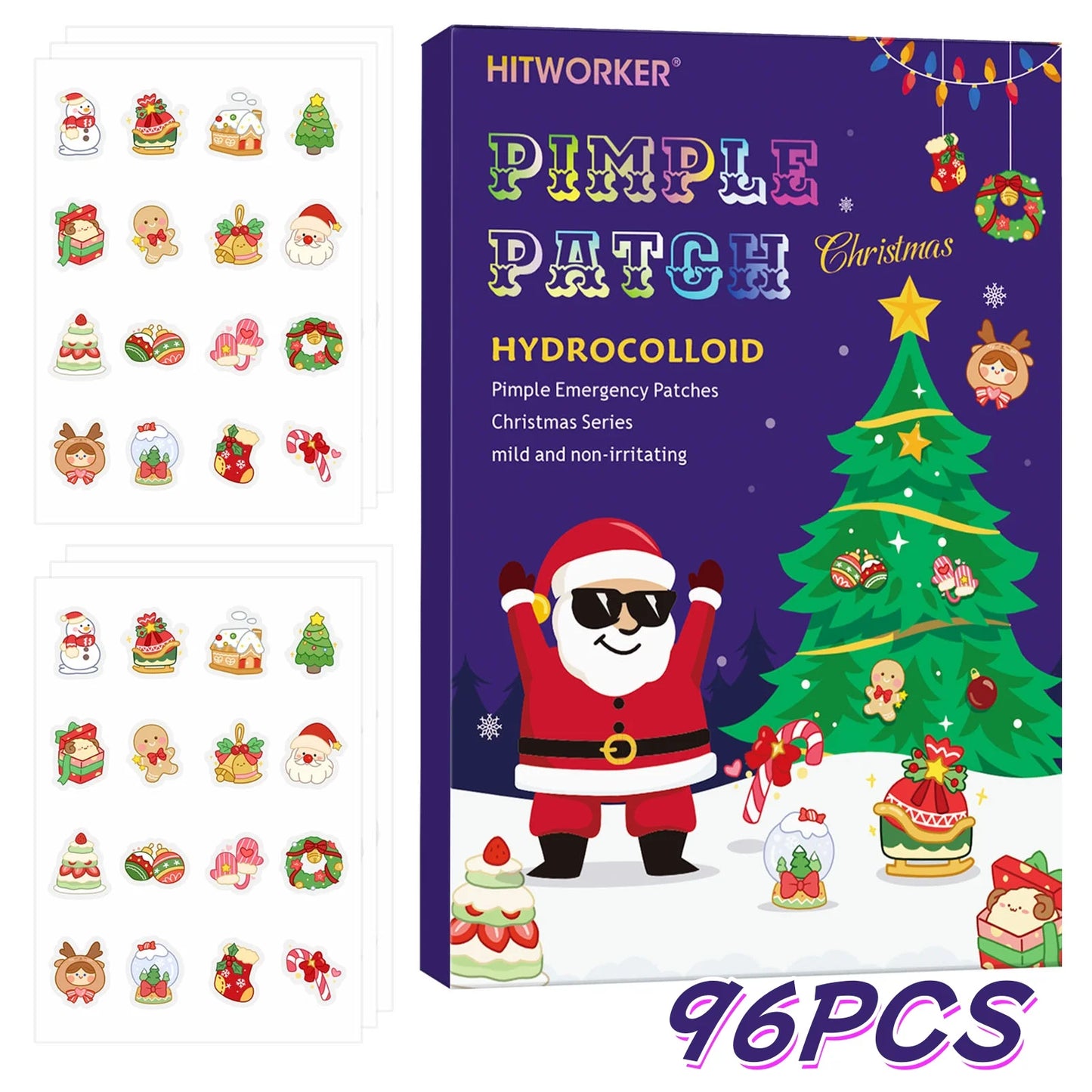 Hydrocolloid Acne Patches – Invisible, Waterproof, All Skin Types