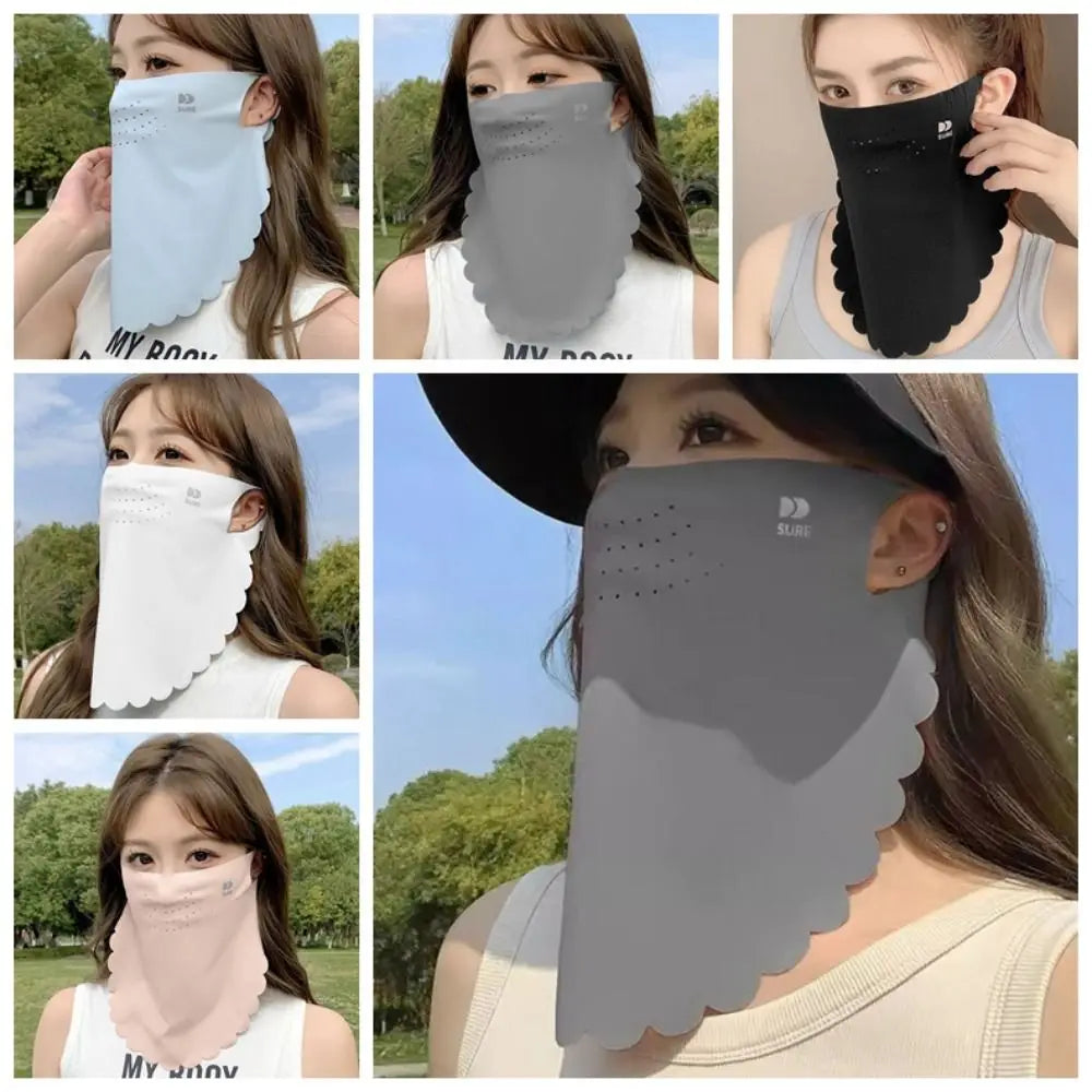 UV Protection Sunscreen Mask & Summer Scarf Peaceful Pleasures Health and Wellness