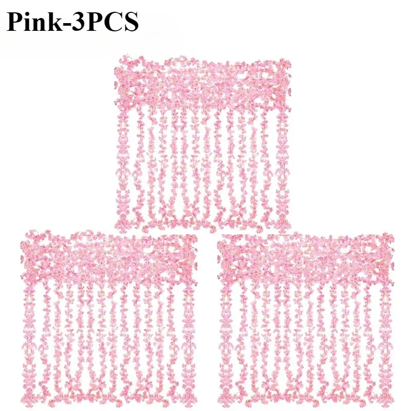 Artificial Cherry Blossom Garland 180cm | Wedding & Home Décor