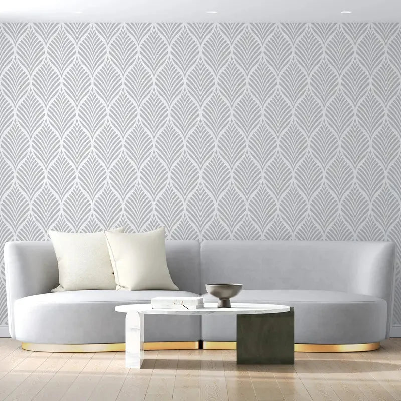 Bview Art Professional Reusable Texture Stencils DIY Wall Painting
