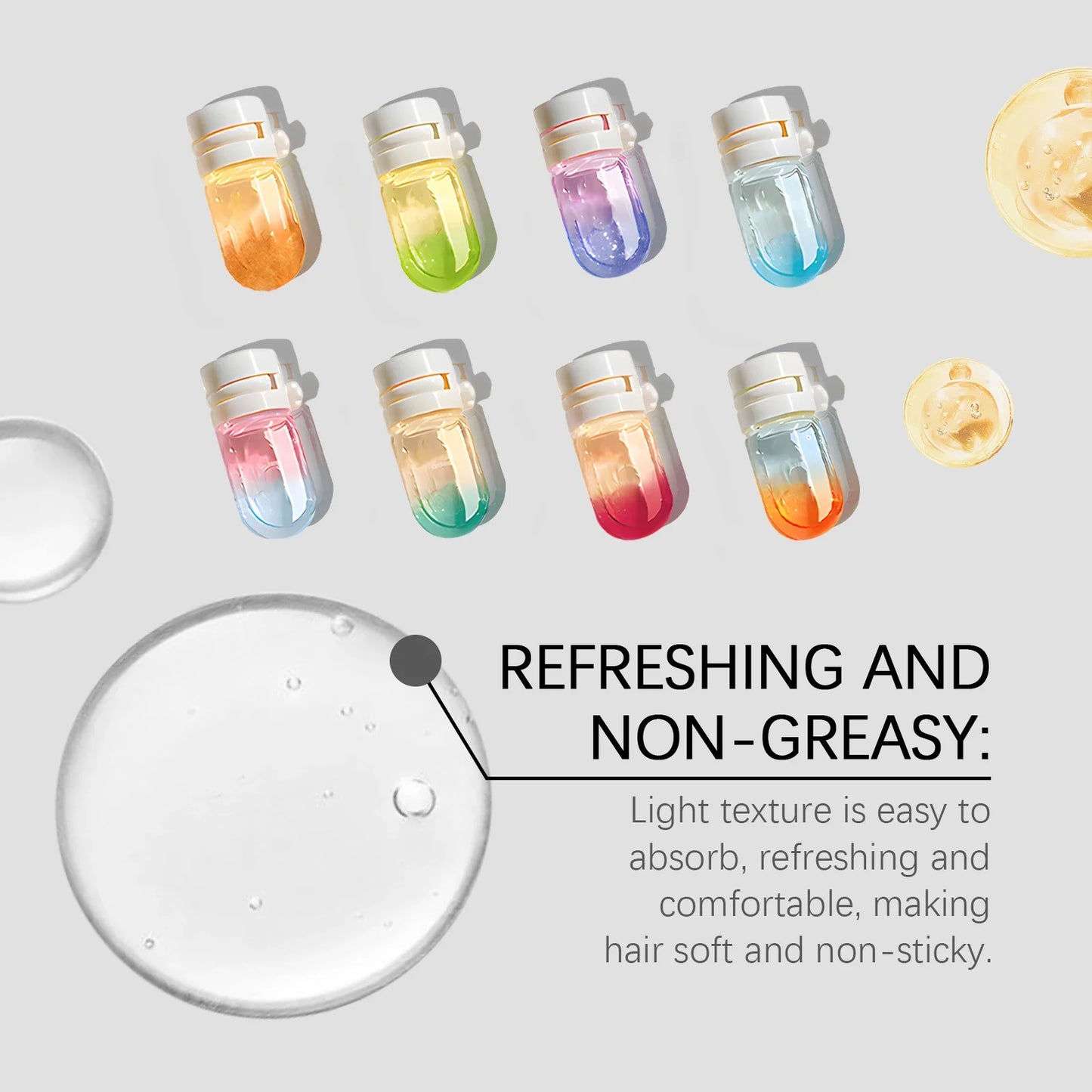 HOEGOA Hair Oil Capsules – Nourishing Anti-Frizz Floral Scent