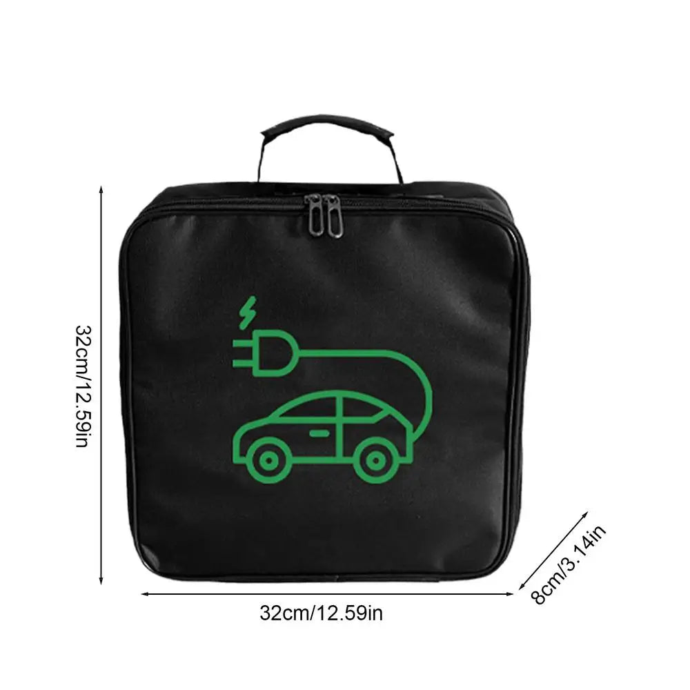 EV Charging Cable Storage Bag – Waterproof Oxford Organizer