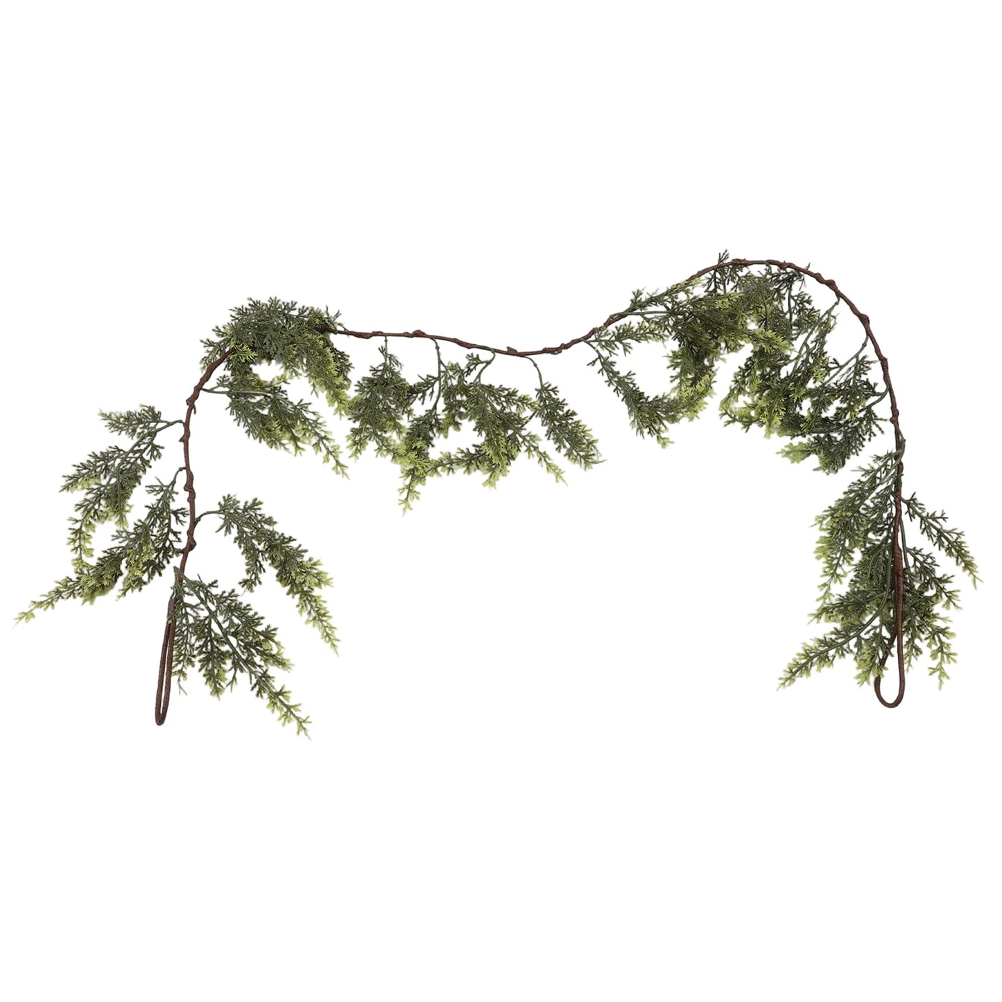 Christmas Cedar Garland Artificial Real Touch Thickness Realistic