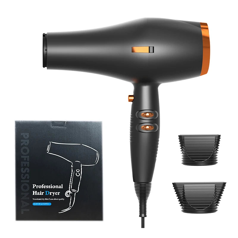 2025 Amazon's Same High-Speed Hair Dryer 2400W High-Power Quick Drying Hair Salon Dedicated Hair Dryer New Product Peaceful Pleasures Health and Wellness