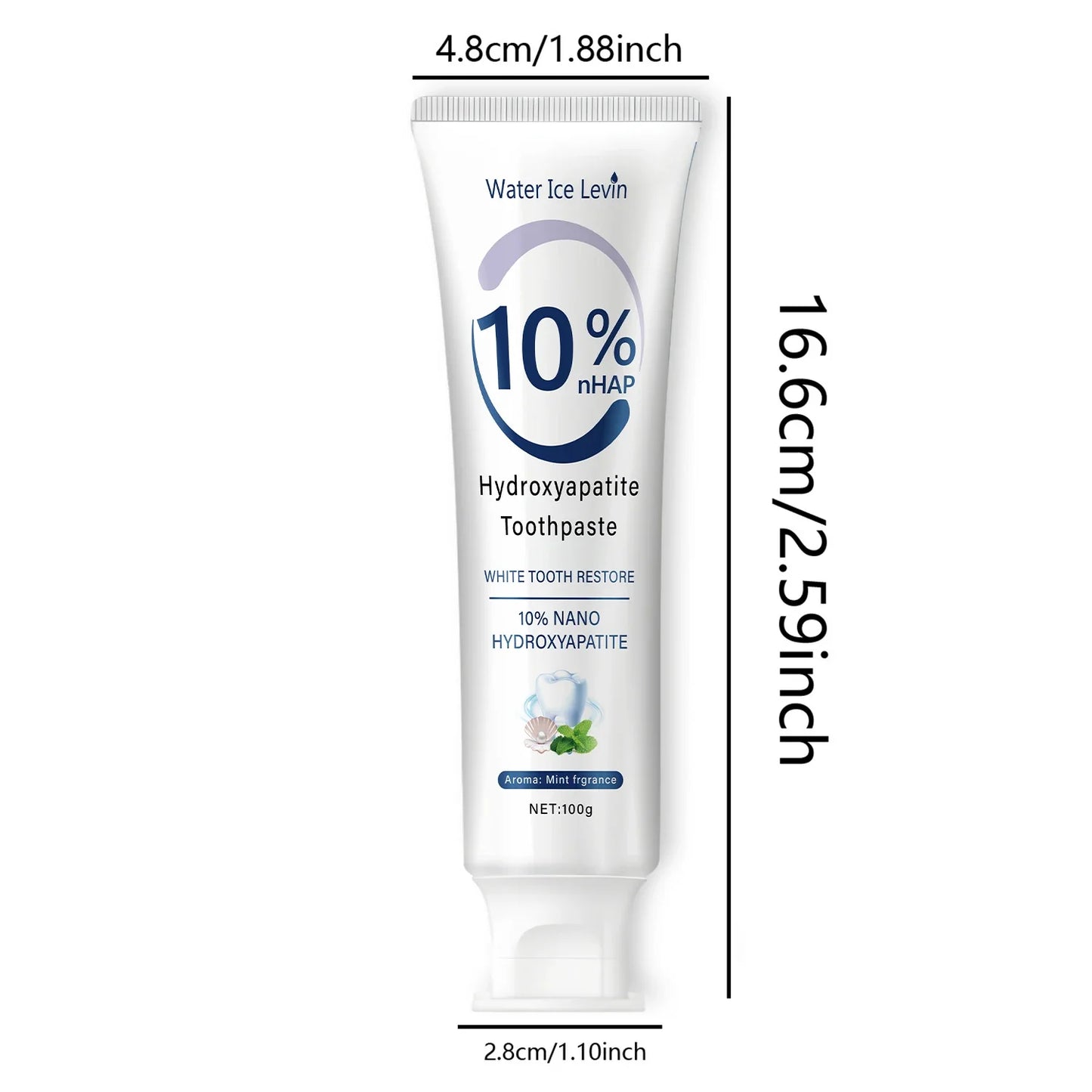 Nano Hydroxyapatite Toothpaste – Whitening & Enamel Care 100g