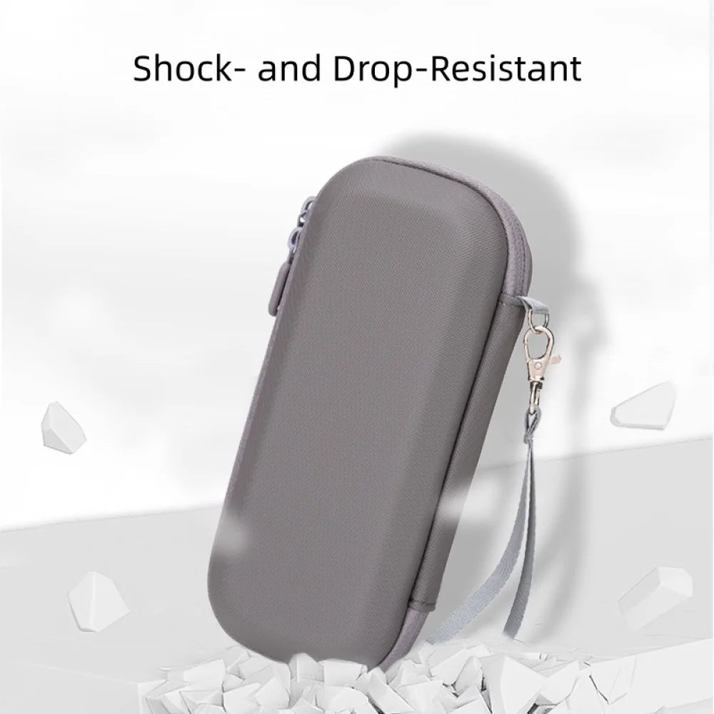 PU Storage Case For DJI Pocket 4Pro Shock-Resistant And Drop-Proof Travel Case Mesh Pocket Is For Storing Small Accessories Peaceful Pleasures Health and Wellness