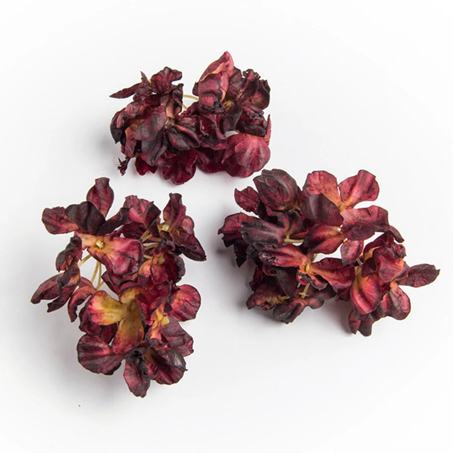 Silk Hydrangea Artificial Flowers for Wedding & Home Décor