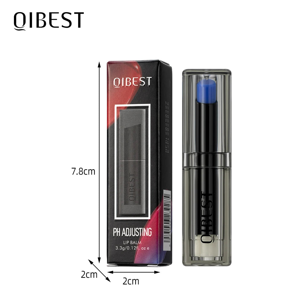 QIBEST Magic Color Changing Lip Stick Moisturizing Long Lasting PH Change Shift Colors Lip Balm Nourish Lip Stain Tint Makeup Peaceful Pleasures Health and Wellness