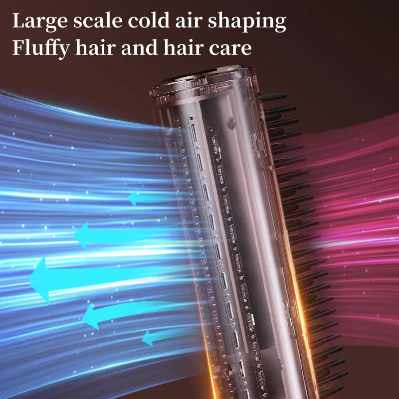 Negative Ion Hair Straightening Comb | 2-in-1 Portable Styler
