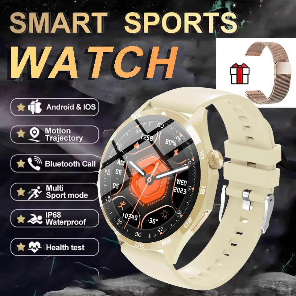 2025 New Smart Watch Men Women Multi-Sport Mode HD Amoled 1.50 Inch SmartWatch Bluetooth Calling Call Life-Waterproof Watch Peaceful Pleasures Health and Wellness Go22Milan