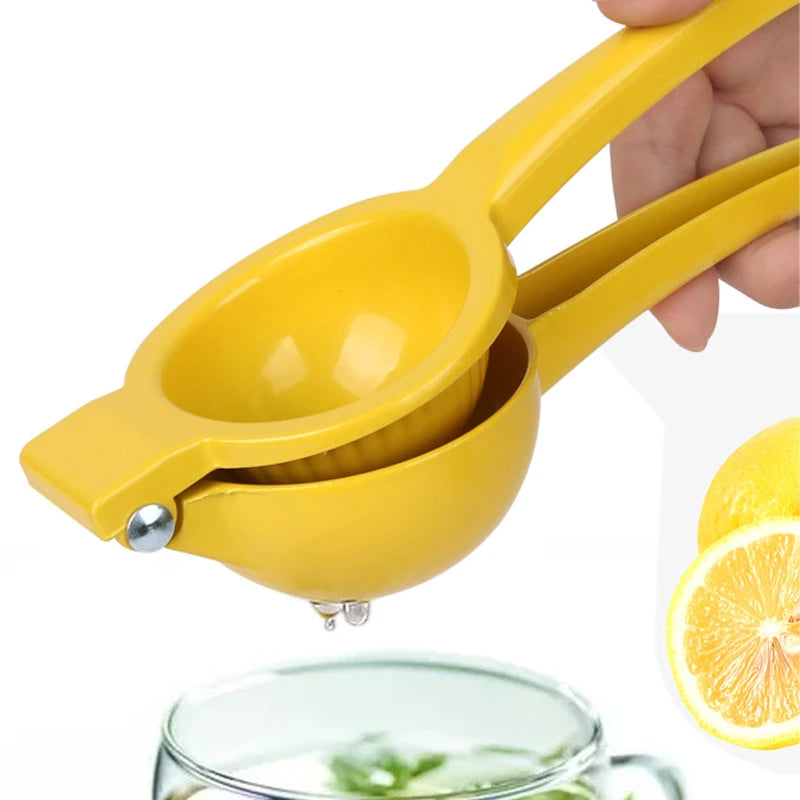 Metal Lemon Manual Juicer Fruit Squeezer Stainless Steel Home Manual Citrus Press Juicier Fresh Fruit Tool Kitchen Tools Peaceful Pleasures Health and Wellness