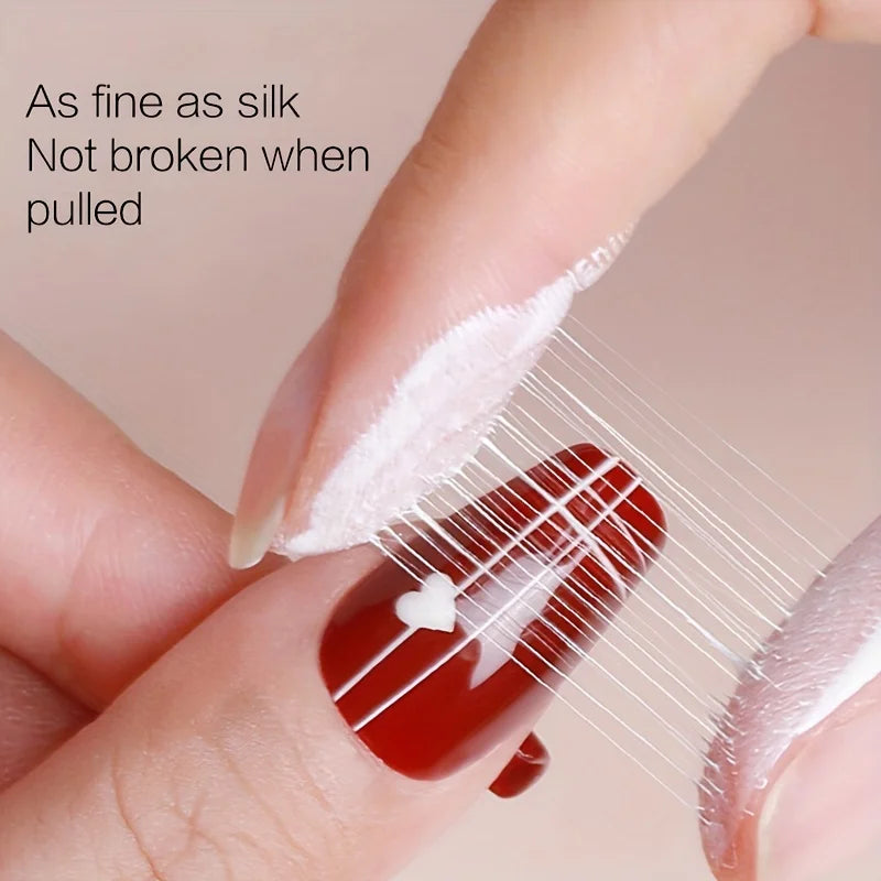 Nail Art Line Drawing Gel Set – Black & White Carving Polish
