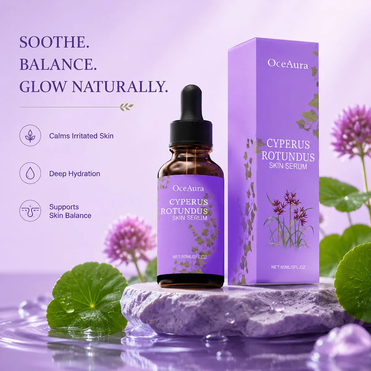 Cyperus Rotundus Post Hair Removal Serum – Soothe & Nourish