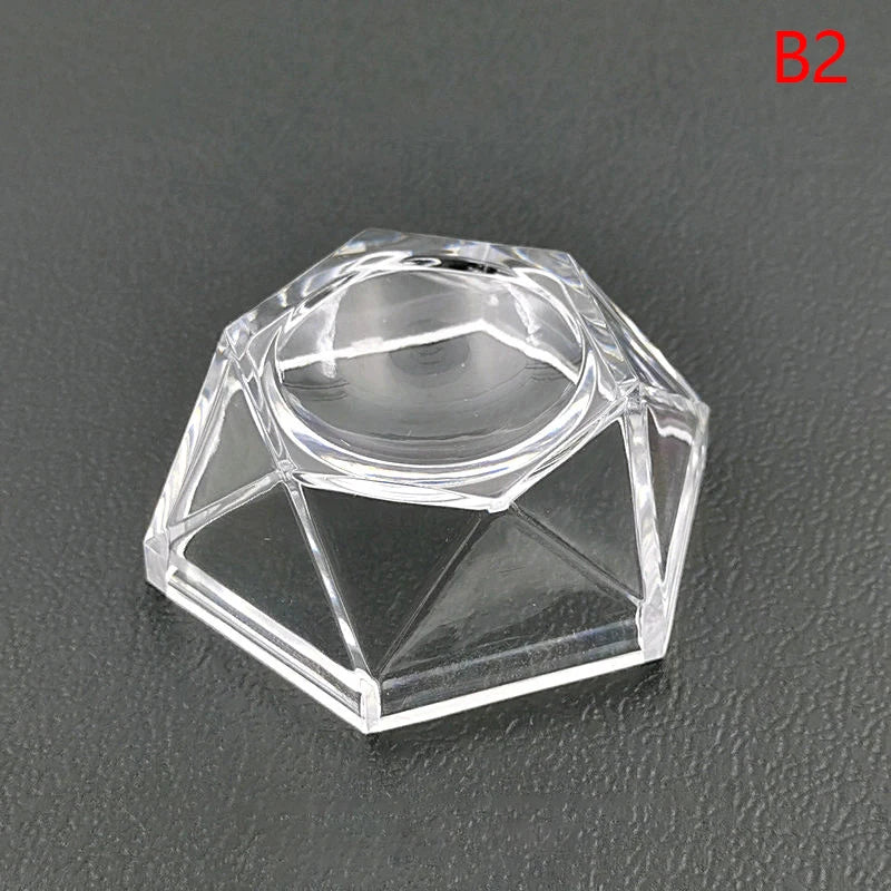 Acrylic Crystal Ball Display Stand | Clear Sphere Holder Base Display Stand Peaceful Pleasures Health and Wellness 1pcs 4
