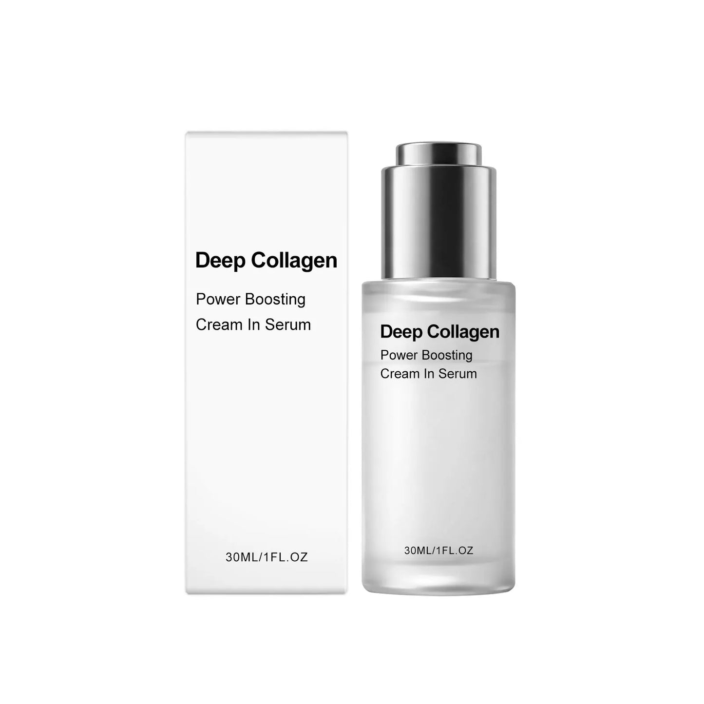 Deep Collagen & Hyaluronic Acid Serum – Anti-Aging Essence