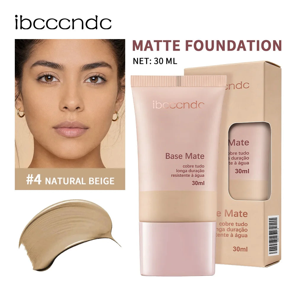 Matte Foundation Natural Coverage Smooth Skin-Friendly Deep Skin-Nourishing Long-Lasting & Waterproof Gentle Cares Foundation Peaceful Pleasures Health and Wellness Natural Beige