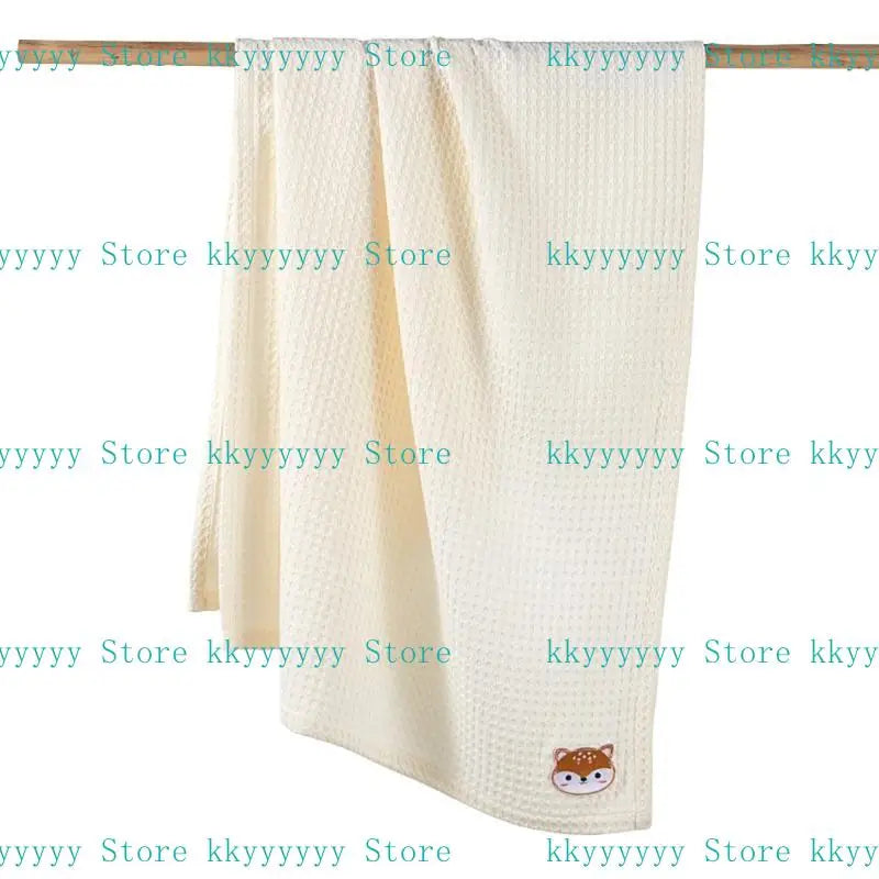 Soft Baby Bath Towel Newborn Wrap Blanket – Small & Large