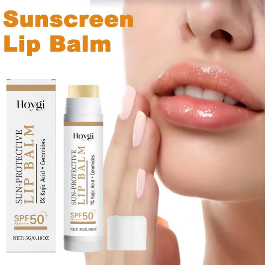 SPF 50+ Lip Balm with Kojic Acid & Ceramide | Brightening Sunblock