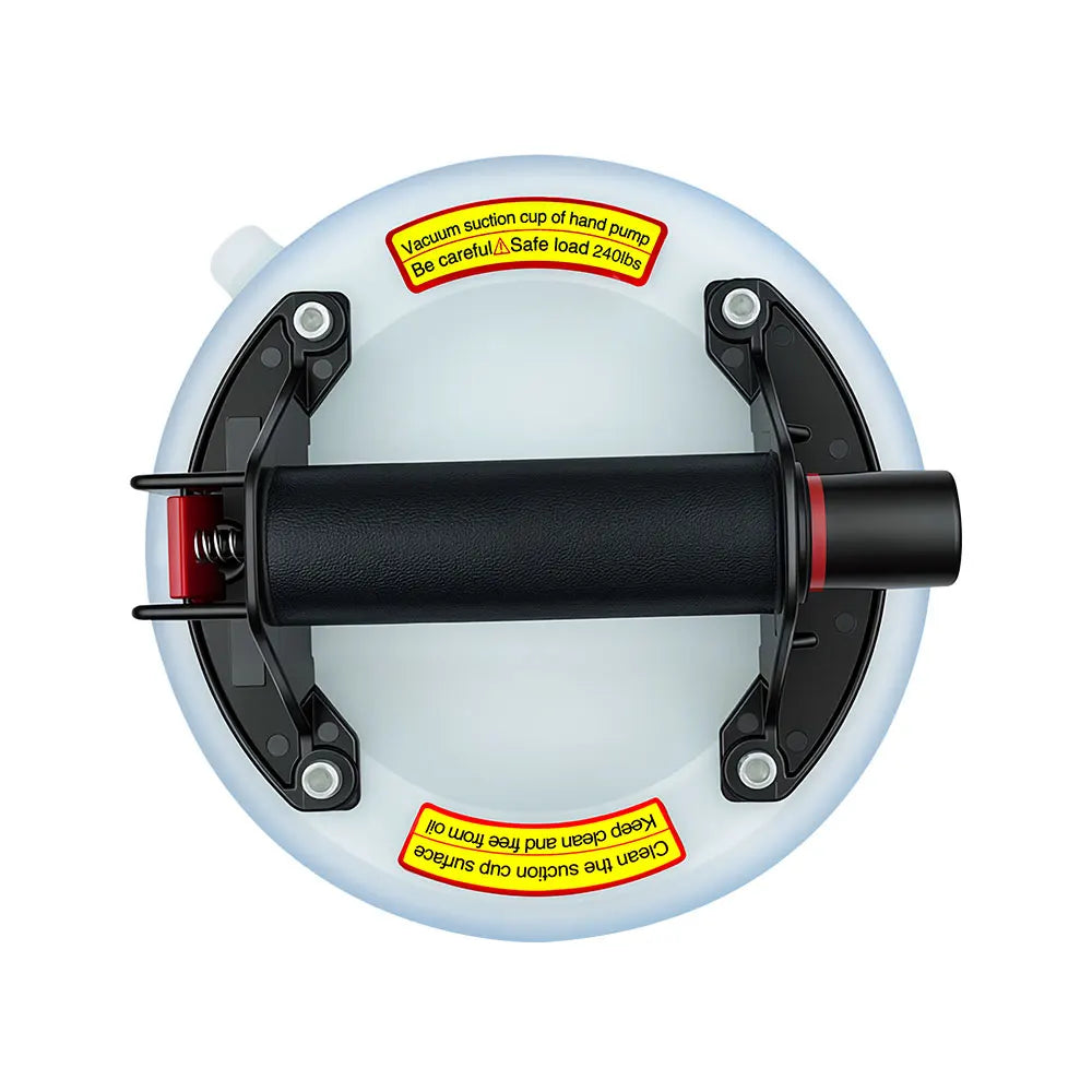 8 Inch 21cm Silicone Vacuum Suction Cup 240lb Loading Capacity Hand Lifter for Glass Ceramic Tile Granite Floor Lifting Tool Peaceful Pleasures Health and Wellness 1 Pc