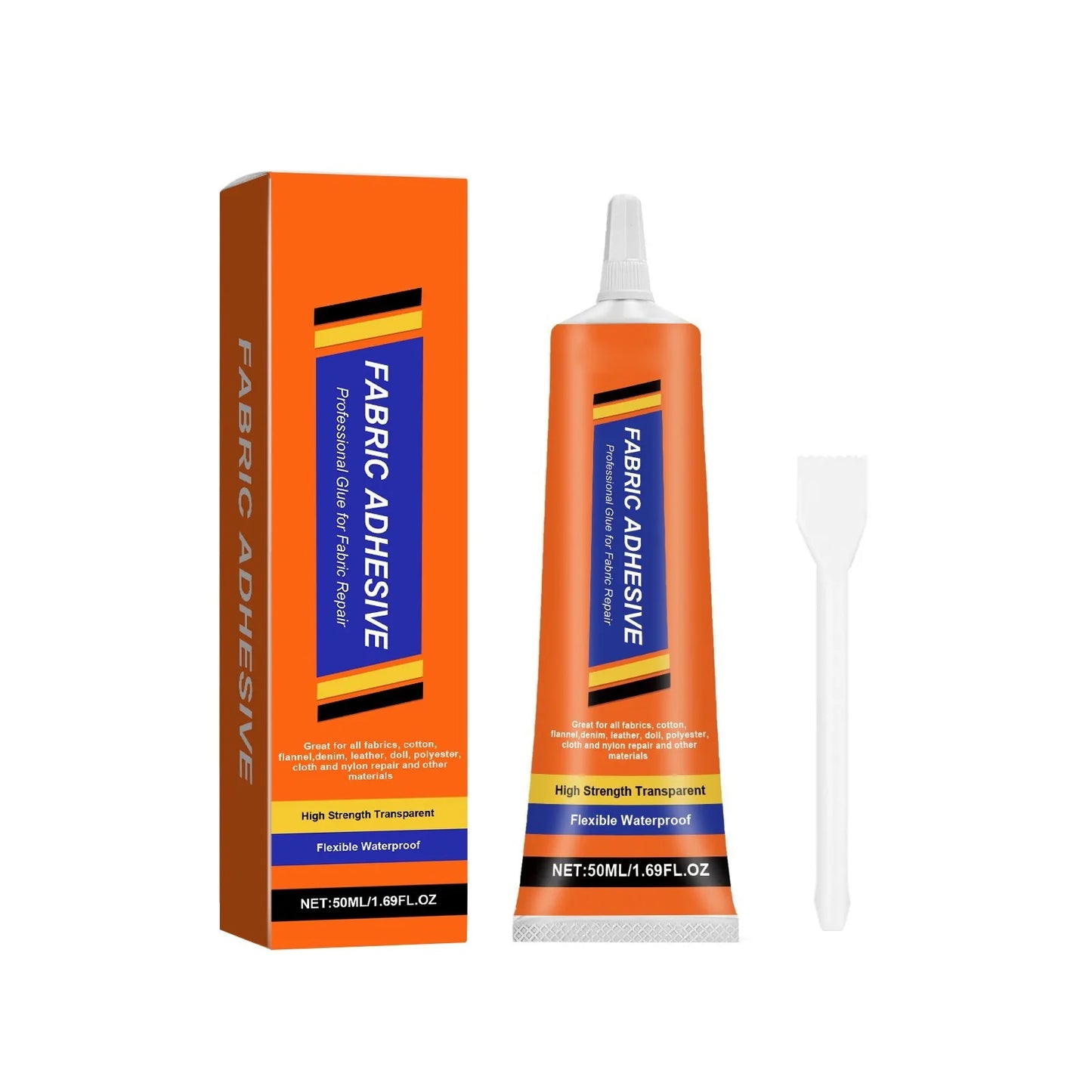 Universal Fabric Glue – No-Sew Adhesive for Leather & Denim