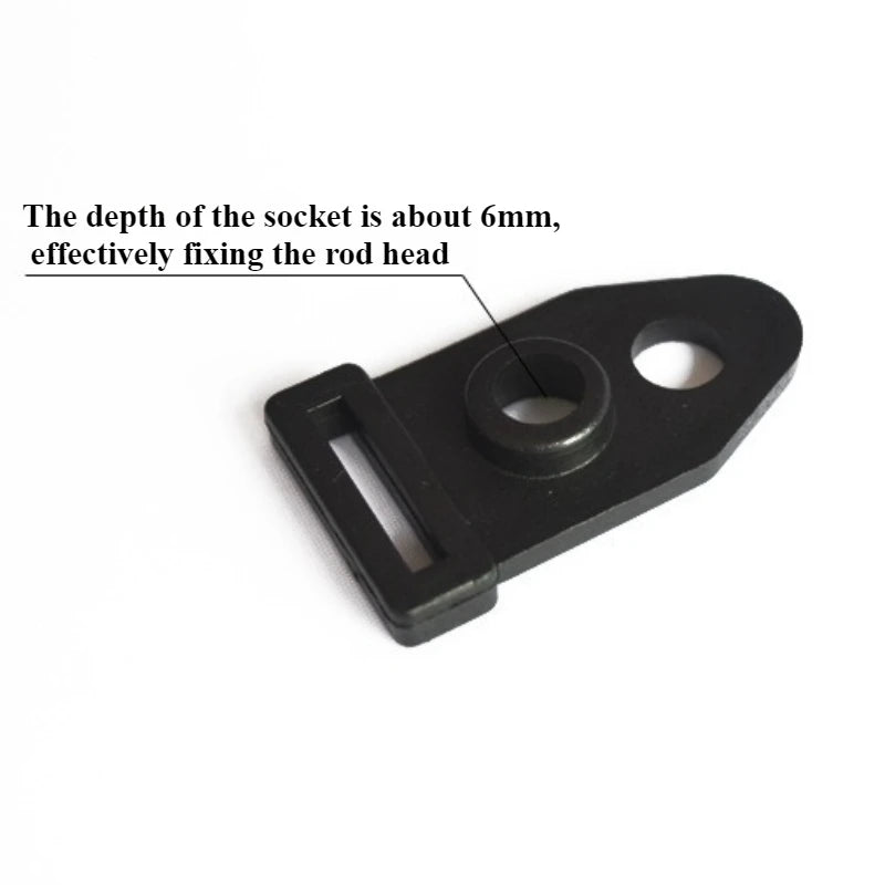 Tent Pole Head Fixing Buckles 3/5 Pack | Camping Repair Tent Pole Buckle Peaceful Pleasures Health and Wellness