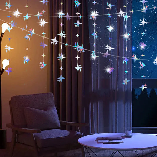 Star Hanging Decoration Pendant Set – Party & Wedding Decor Party Hanging Decor Oasis Select