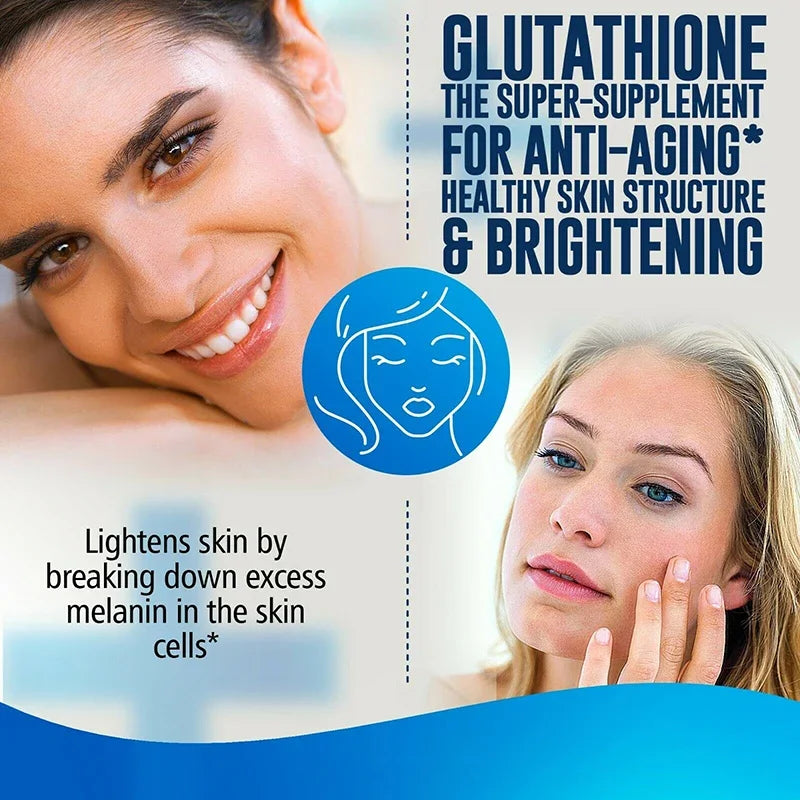 Glutathione Capsules - Joint and Hair, Nail Health, Skin Purification, Liver, Lungs, Skin and Brain Health Peaceful Pleasures Health and Wellness