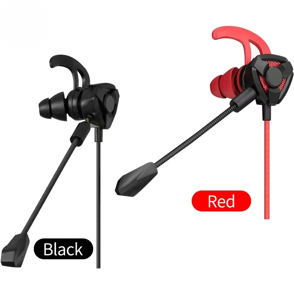 Professional Gamer Earphone Wired Headset Gaming Earbuds With Mic For Pubg PS4 CSGO Casque Phone Tablet Laptop Universal Game Peaceful Pleasures Health and Wellness