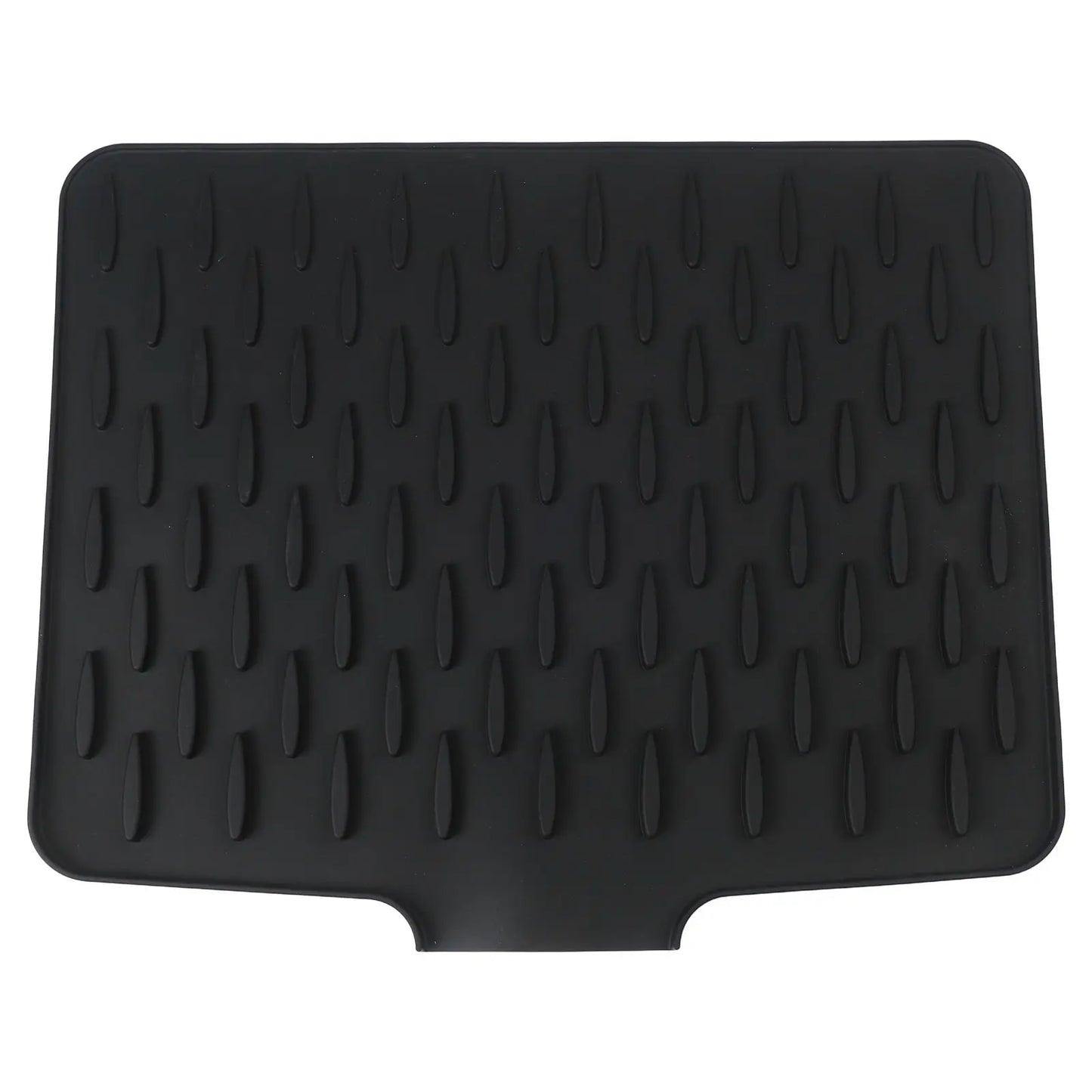 Silicone Dish Drying Mat with Water Diversion | Non-Slip Kitchen