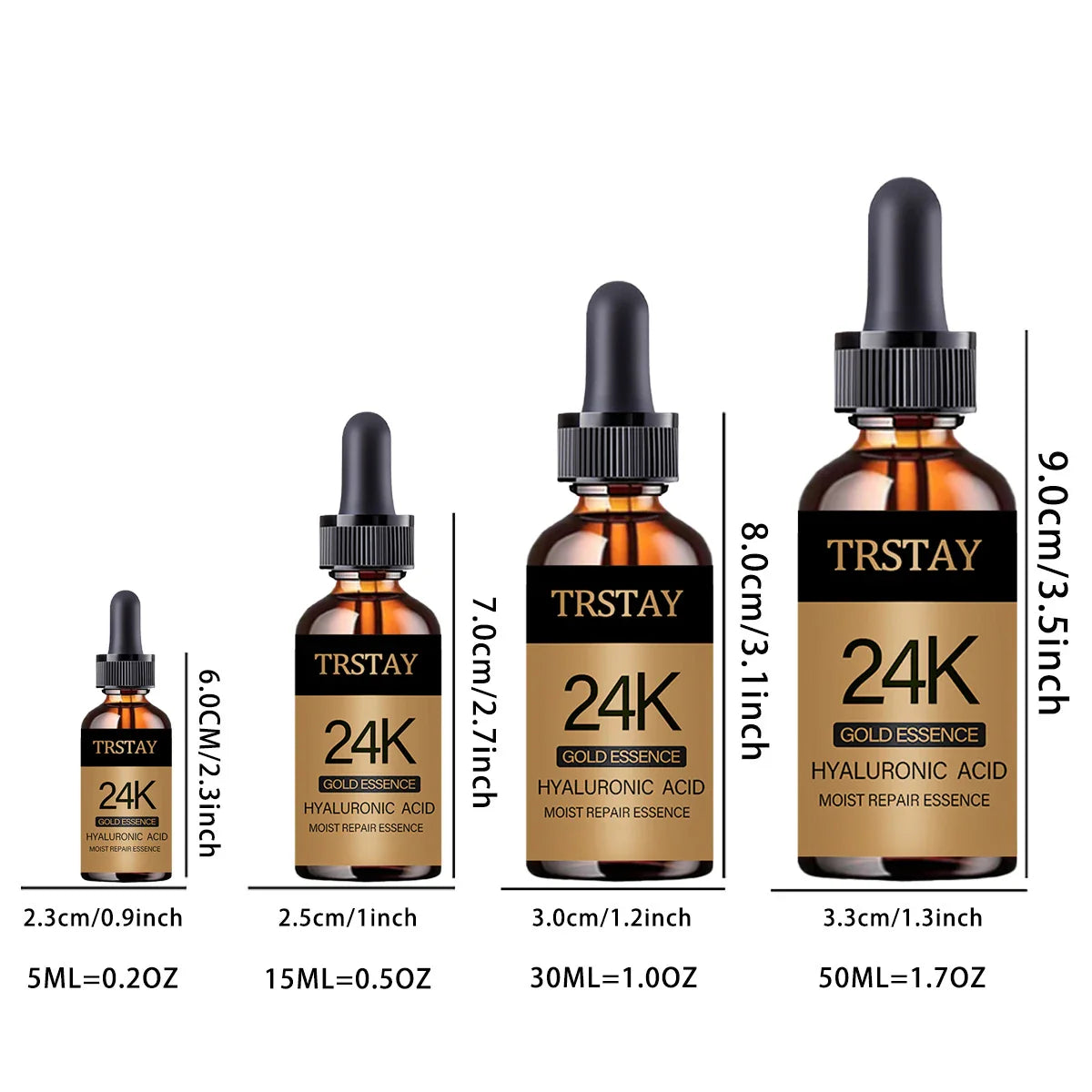 24K Gold Face Serum – Moisturizing, Firming & Fine Line Oil