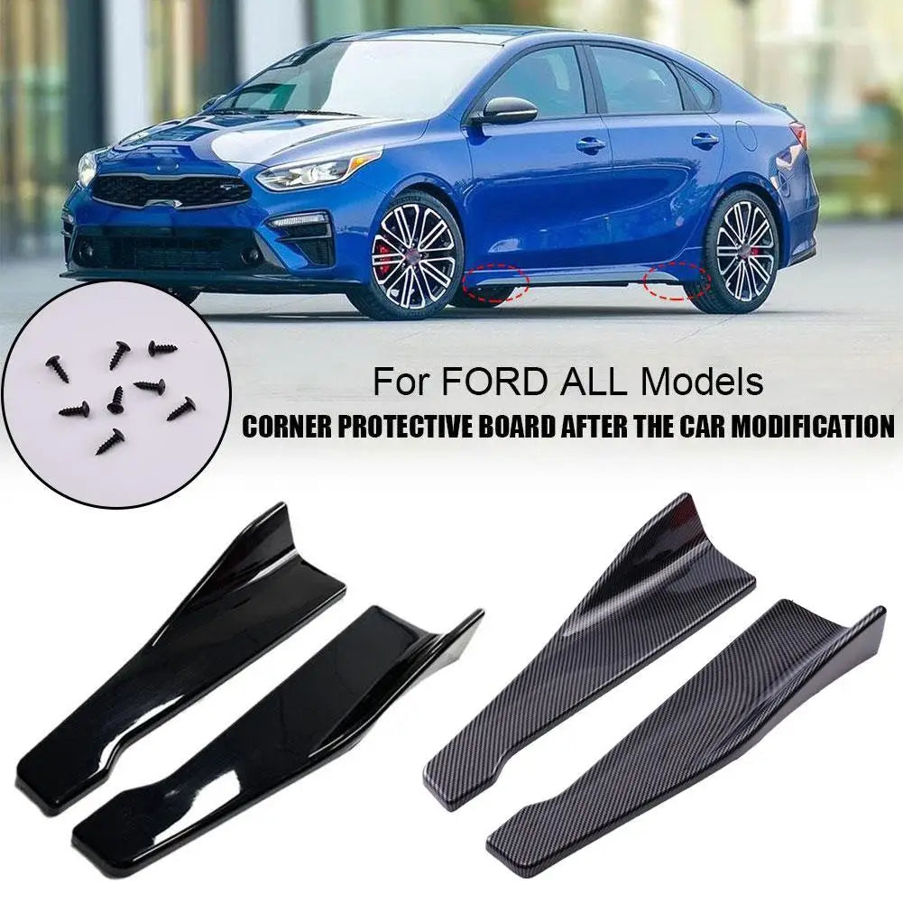 Universal Car Front Rear Bumper Strip Lip Spoiler Diffuser Splitter Scratch Protector 48CM Length For Audi BMW HONDA Peaceful Pleasures Health and Wellness