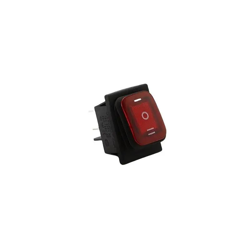 KCD4 Rocker Switch ON-OFF-ON 6-Pin 16A 250VAC Illuminated 30x22mm