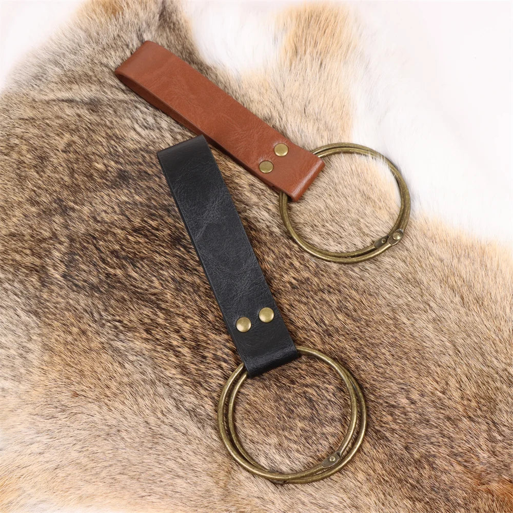 Cosplay Medieval Retro Belt Renaissance Copper Coin Waist Bag Viking